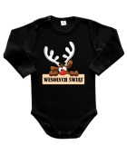 Body dziecięce WESOŁYCH ŚWIĄT (RENIFEREK) 2