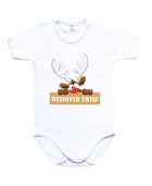 Body dziecięce WESOŁYCH ŚWIĄT (RENIFEREK) 2