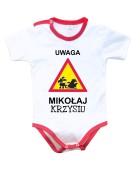 Body dziecięce UWAGA! MIKOŁAJ