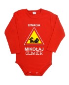 Body dziecięce UWAGA! MIKOŁAJ