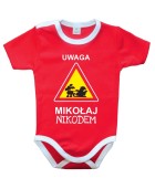Body dziecięce UWAGA! MIKOŁAJ