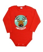 Body dziecięce ZASYPANY RENIFER