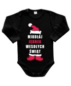 Body dziecięce MIKOŁAJ -TWOJE IMIĘ-