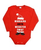 Body dziecięce MIKOŁAJ -TWOJE IMIĘ-