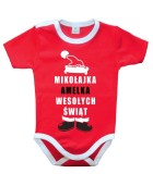 Body dziecięce MIKOŁAJ -TWOJE IMIĘ-