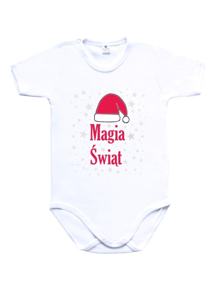 Body dziecięce MAGIA ŚWIĄT (CZAPKA)