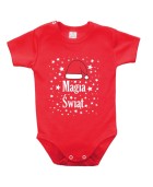 Body dziecięce MAGIA ŚWIĄT (CZAPKA)