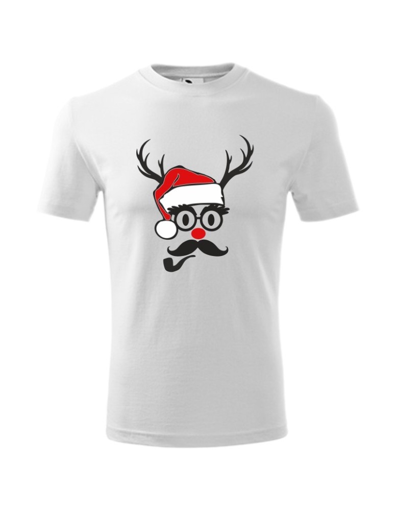 Koszulka męska RENIFER Z FAJKĄ