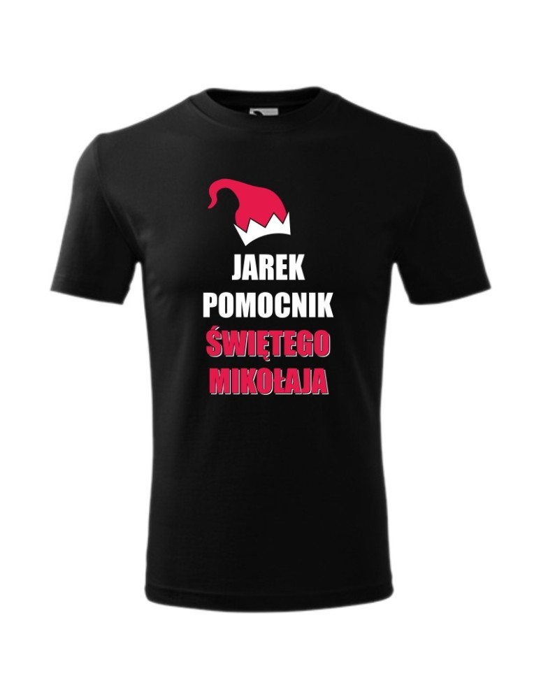 Koszulka męska POMOCNIK ŚWIĘTEGO MIKOŁAJA