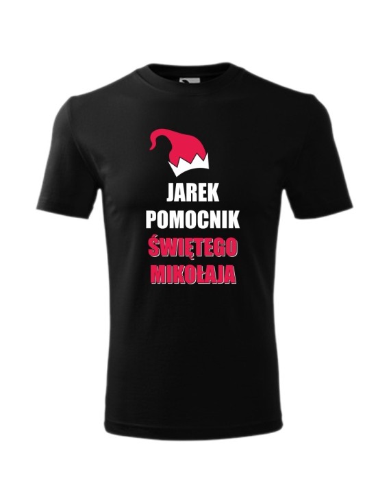 Koszulka męska POMOCNIK ŚWIĘTEGO MIKOŁAJA