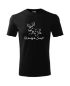 Koszulka męska WESOŁYCH ŚWIĄT (RENIFER) 3