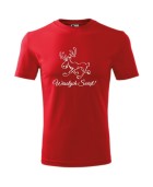 Koszulka męska WESOŁYCH ŚWIĄT (RENIFER) 3