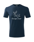 Koszulka męska WESOŁYCH ŚWIĄT (RENIFER) 3