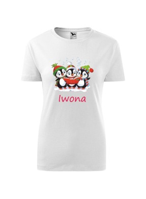 Koszulka damska PINGWINKI...