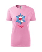 Koszulka damska RENIFEREK NA ŚNIEŻYNCE