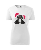 Koszulka damska ŚWIĄTECZNE KOTKI