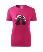 Koszulka damska ŚWIĄTECZNE KOTKI