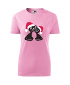 Koszulka damska ŚWIĄTECZNE KOTKI