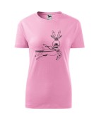 Koszulka damska PĘDZĄCY RENIFER