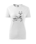 Koszulka damska PĘDZĄCY RENIFER