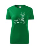 Koszulka damska PĘDZĄCY RENIFER