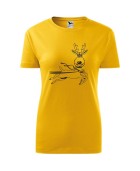 Koszulka damska PĘDZĄCY RENIFER