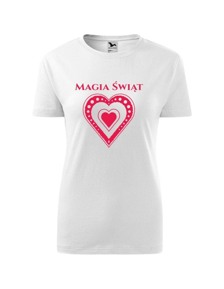 Koszulka damska MAGIA ŚWIĄT (SERCE)