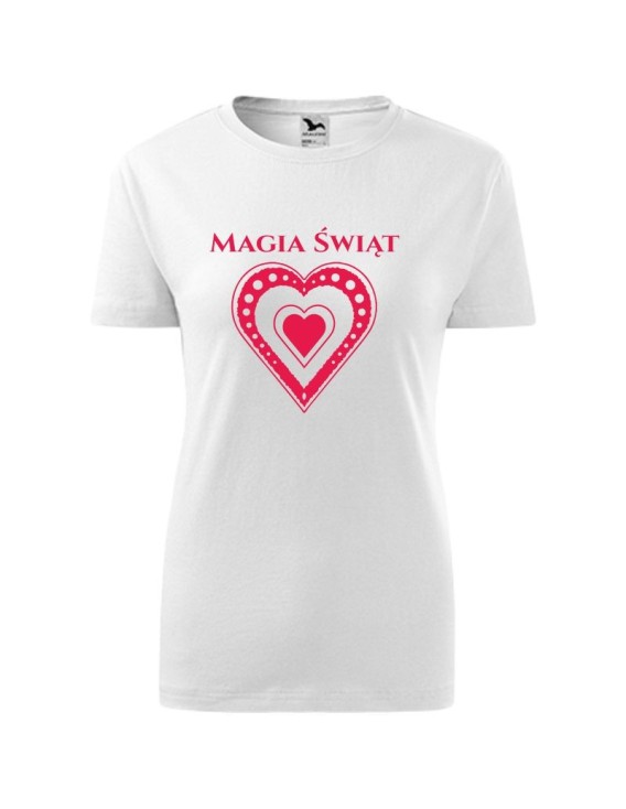 Koszulka damska MAGIA ŚWIĄT (SERCE)
