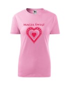 Koszulka damska MAGIA ŚWIĄT (SERCE)