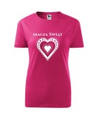 Koszulka damska MAGIA ŚWIĄT (SERCE)