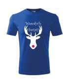 Koszulka męska WESOŁYCH ŚWIĄT (RENIFER) 4