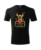 Koszulka męska WESOŁYCH ŚWIĄT (RENIFER) 5