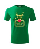 Koszulka męska WESOŁYCH ŚWIĄT (RENIFER) 5
