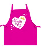 Fartuch kuchenny JEJ WYSOKOŚĆ BABCIA (SERCE)