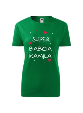 Koszulka damska SUPER BABCIA 2