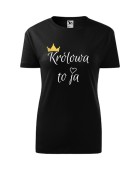 Koszulka damska KRÓLOWA TO JA