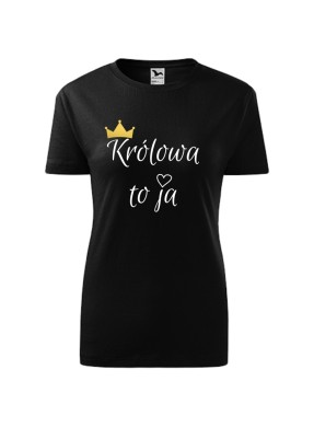 Koszulka damska KRÓLOWA TO JA