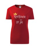 Koszulka damska KRÓLOWA TO JA
