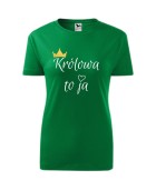 Koszulka damska KRÓLOWA TO JA