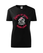 Koszulka damska FAJNA ZE MNIE BABECZKA