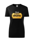 Koszulka damska KOBIETA ŻYLETA