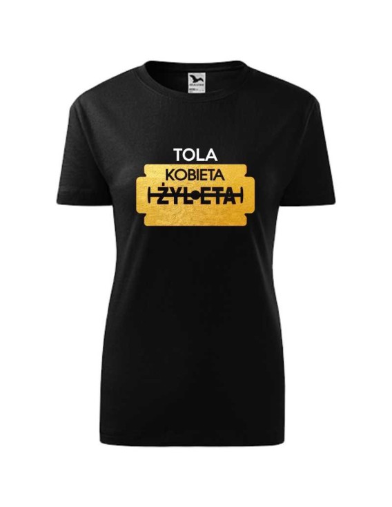 Koszulka damska KOBIETA ŻYLETA