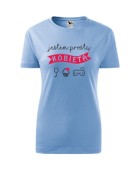 Koszulka damska JESTEM PROSTĄ KOBIETĄ