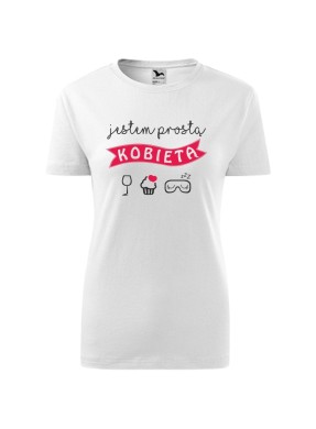 Koszulka damska JESTEM...