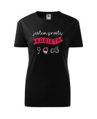 Koszulka damska JESTEM PROSTĄ KOBIETĄ