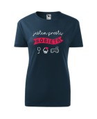 Koszulka damska JESTEM PROSTĄ KOBIETĄ