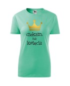 Koszulka damska CZEKAM NA KSIĘCIA