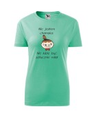 Koszulka damska NIE JESTEM CHAMSKA, NIE LUBIĘ BYĆ SZTUCZNA MIŁA