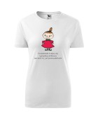 Koszulka damska CODZIENNIE BUDZĘ SIĘ SYMPATYCZNIEJSZA