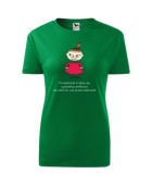 Koszulka damska CODZIENNIE BUDZĘ SIĘ SYMPATYCZNIEJSZA